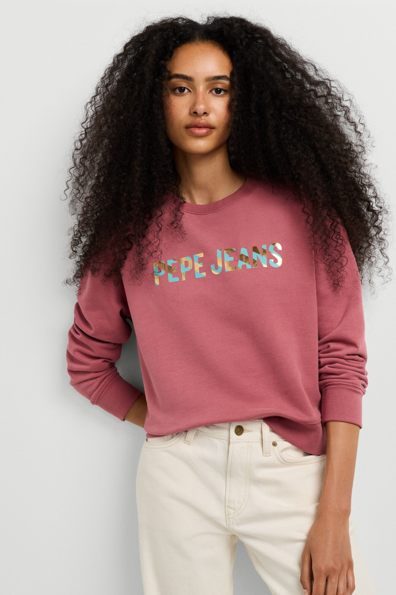 Pepe Jeans Sudadera cuello redondo logo