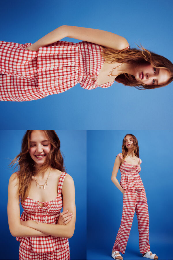 High Spirits Top Roma vermelho