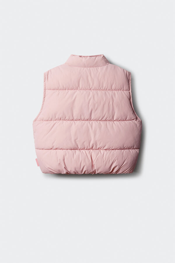 Springfield Kids Colete acolchoado com estampado de estrela para menina rosa