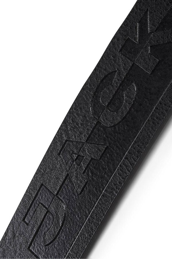Jack & Jones Cinturon piel negro