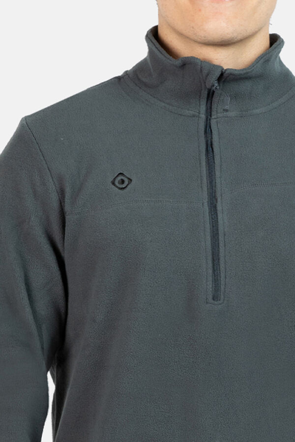 Izas Camisola de forro polar cinzento