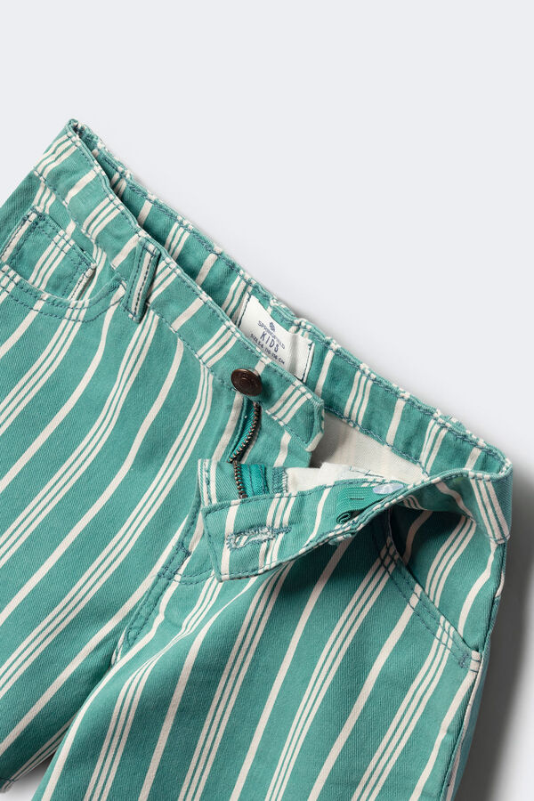 Springfield Kids sarja de riscas para meninas verde