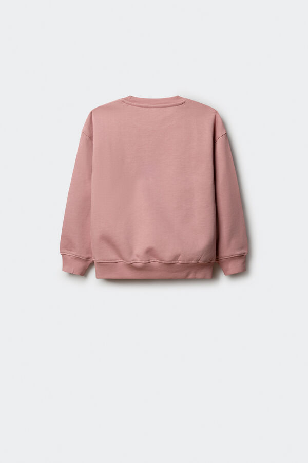 Springfield Kids Sweatshirt da garota Snoopy rosa