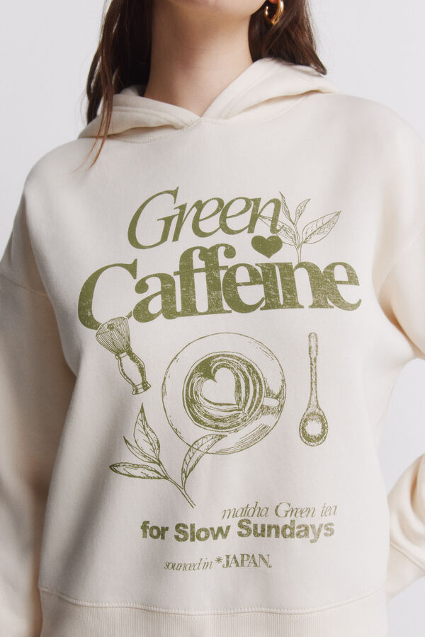 Springfield Sweatshirt com capuz castanho