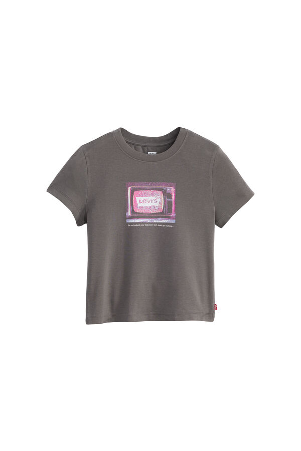Levi's T-shirt de manga curta cinzento