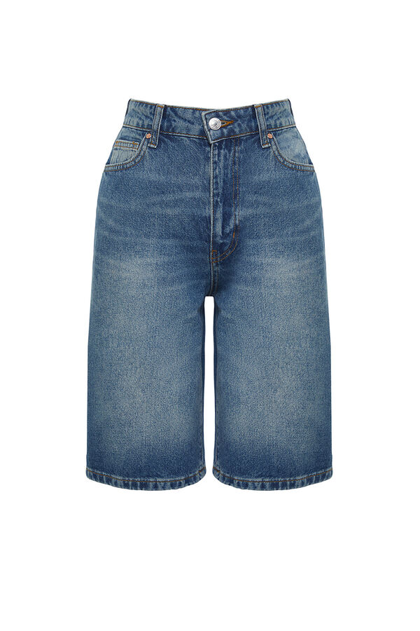 Trendyol Bermudas jeans azul
