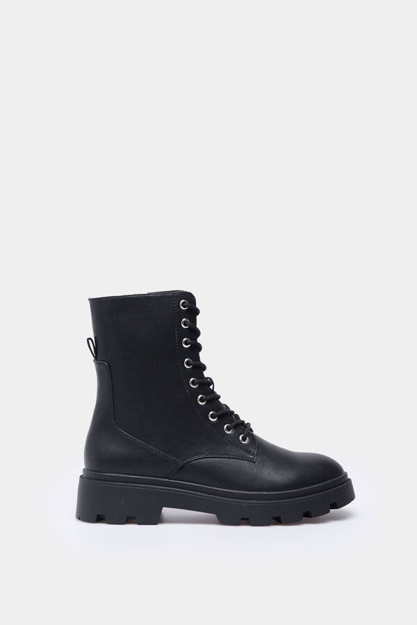 Springfield Military style ankle boot black