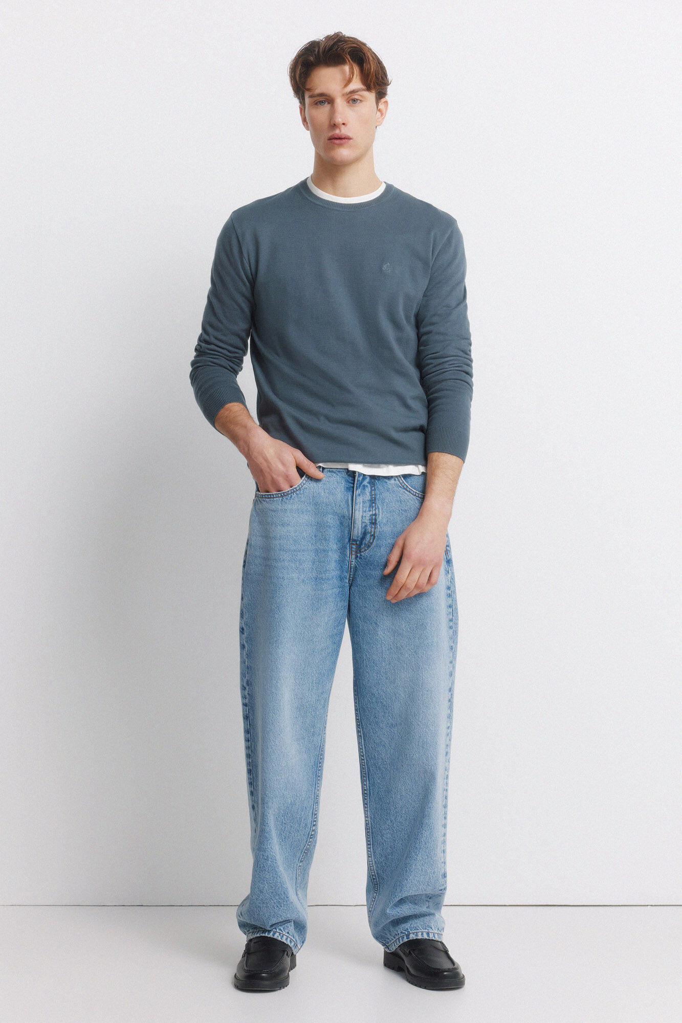 Springfield Jeans sobretintado wide leg