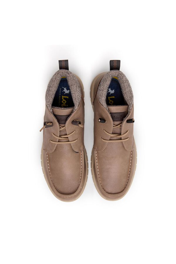Lois Botins com fecho el&aacute;stico azul