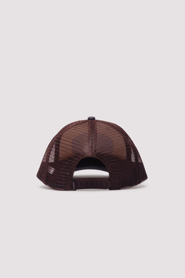 Springfield Boné Trucker com patch frontal cru