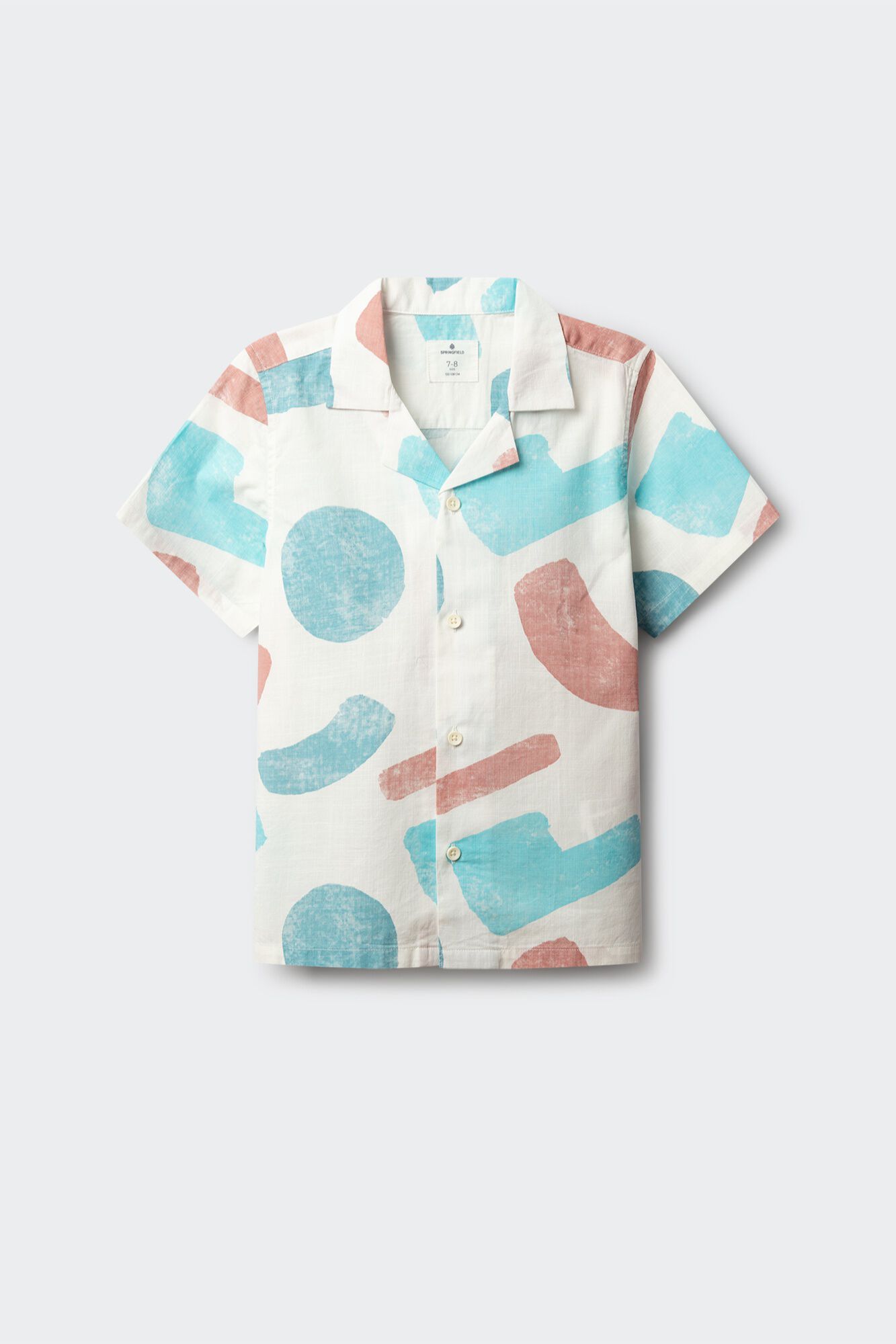 Springfield Kids Camisa de manga curta pinceladas para menino