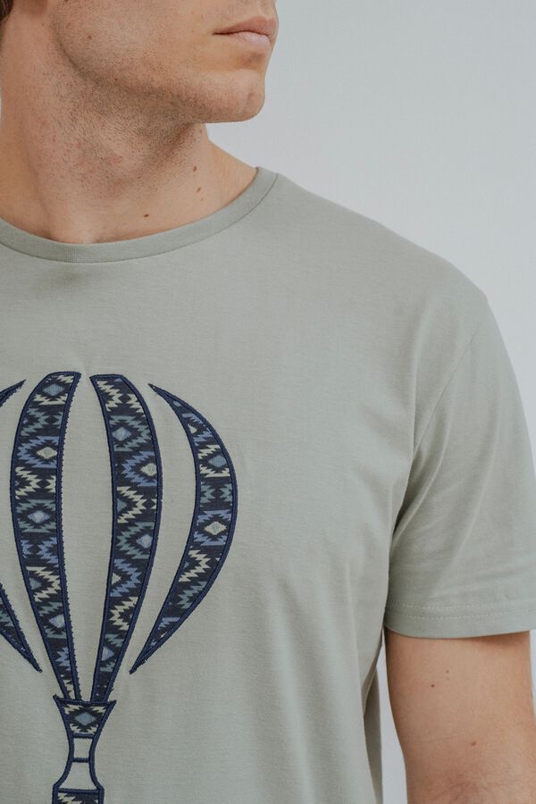 Celopman T-shirt bal&atilde;o verde