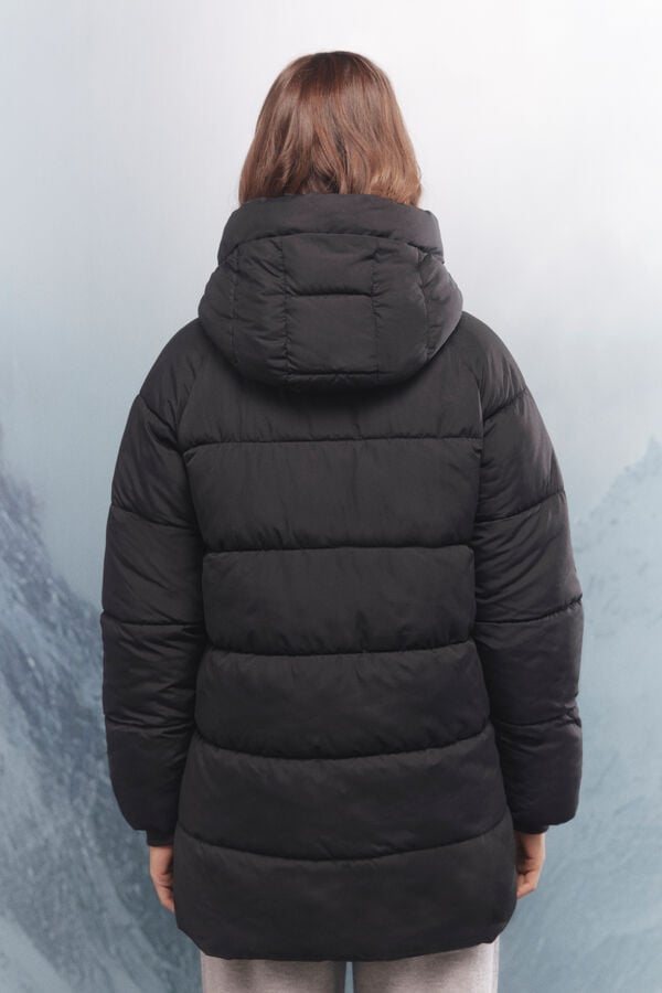 Springfield Casaco acolchoada repelente à água Sorona Aura preto