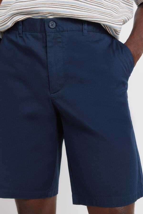 Springfield Comfort fit Bermuda shorts blue