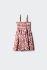 Springfield Kids Vestido de flores para menina rosa