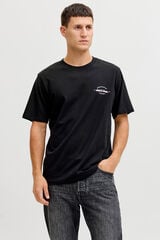 Jack & Jones T-shirt manga curta logo preto