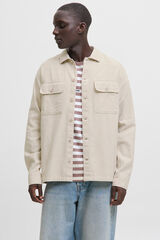 Jack & Jones Camisa oversize de corte holgado gris