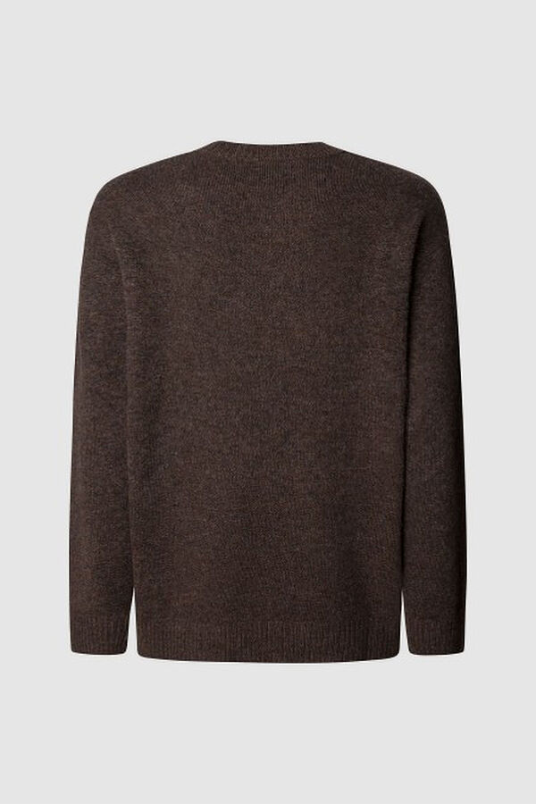 Pepe Jeans Camisola de malha Phelan castanho