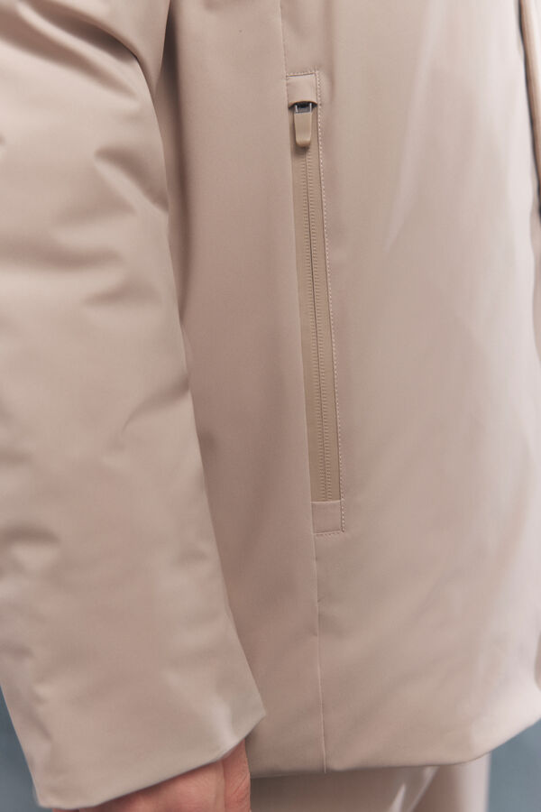 Springfield Parka acolchoada térmica cru