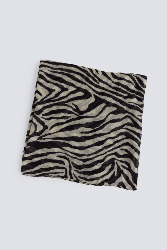 Fular estampado animal