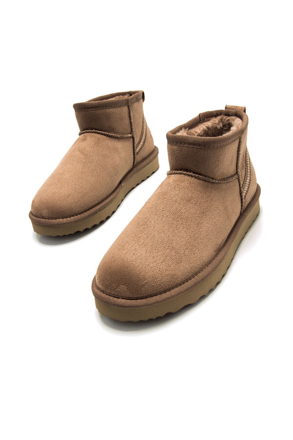 MTNG Botins Eira Flat bege