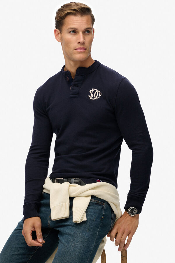 Superdry T-shirt justa azul