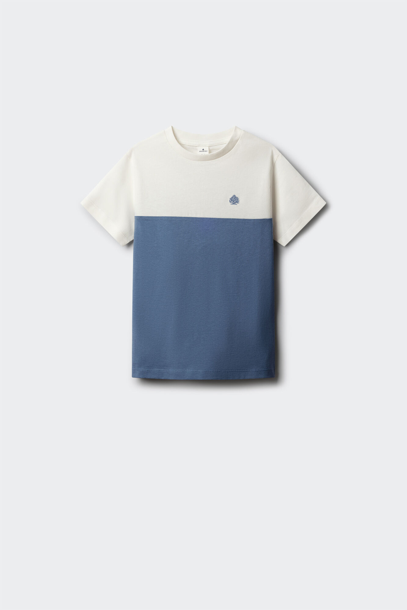 Springfield Kids T-shirt manga curta color block para menino