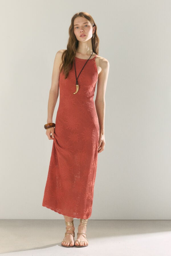 High Spirits Vestido Rubi vermelho