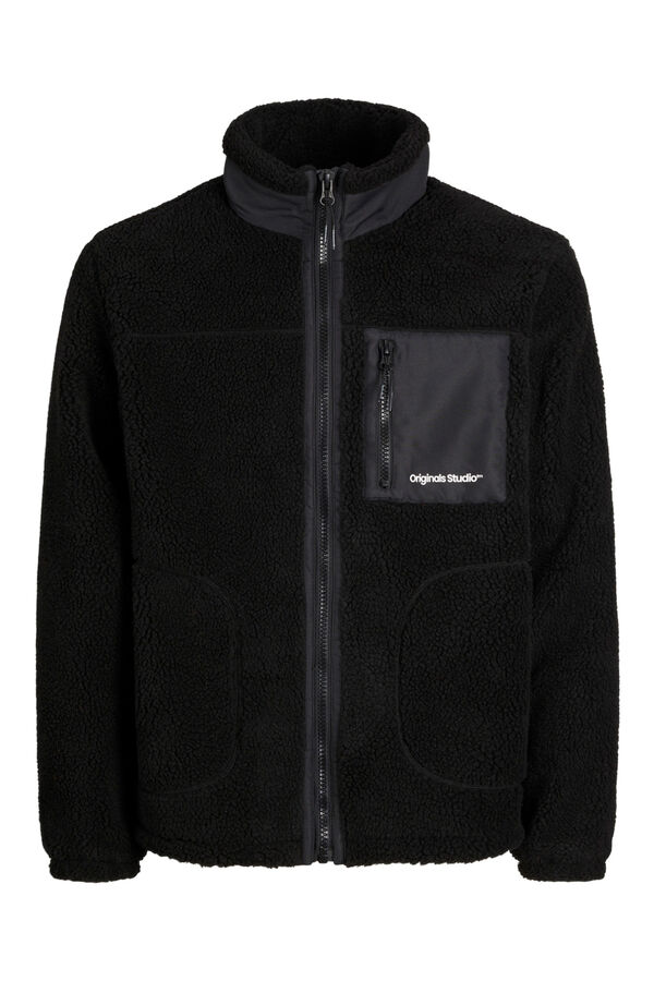 Jack & Jones Casaco teddy preto