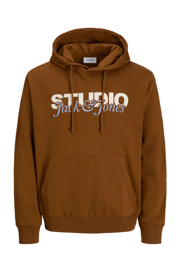 Jack & Jones Sweatshirt Capuz castanho