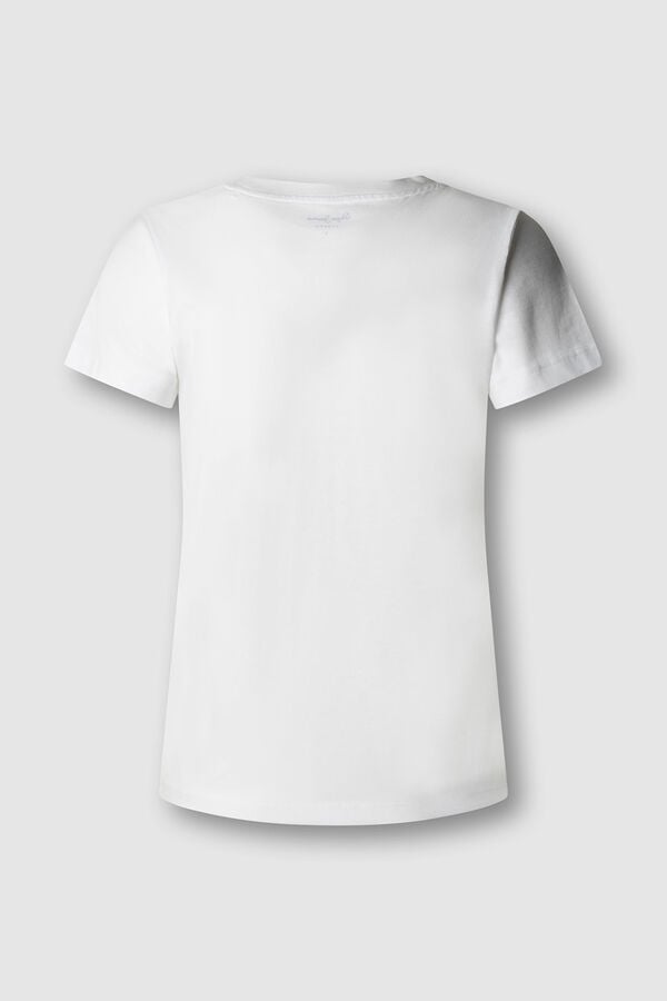 Pepe Jeans T-shirt manga curta branco