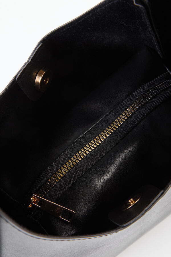 Trendyol Mala tote bag com n&eacute;cessaire preto