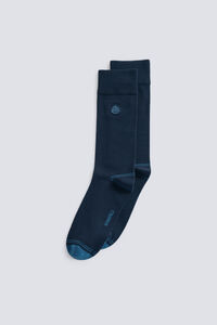 Springfield Meias longas monocromáticas com logo Springfield