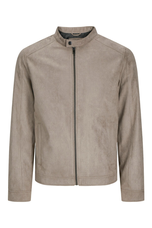Jack & Jones Jaqueta de regular fit cinzento