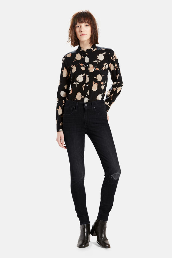 Levi's Jeans skinny de cintura alta 721™ preto