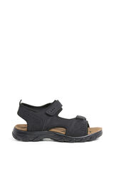 Lois Casual two-strap sandal black