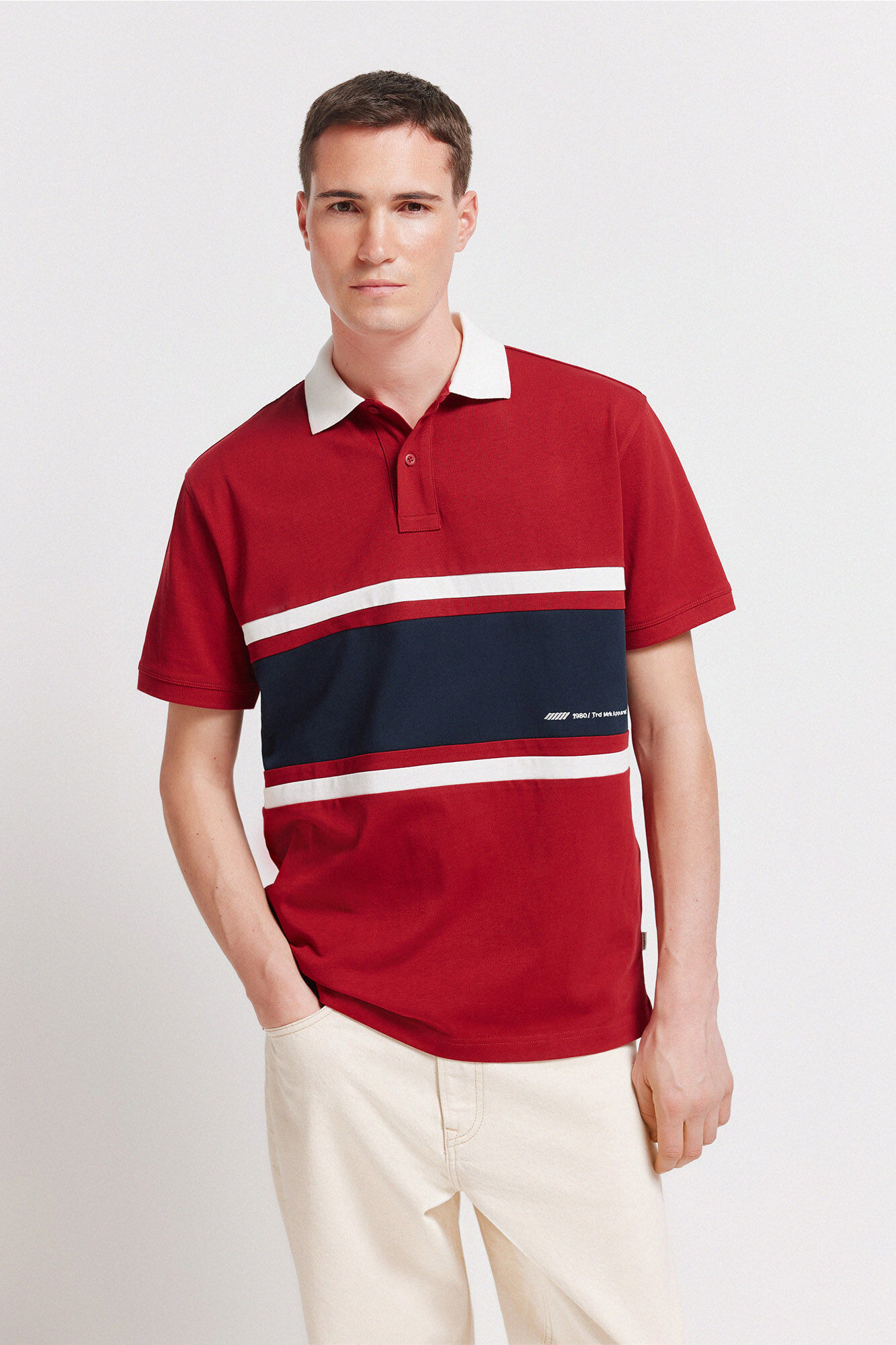 Springfield Polo piqu&eacute; sport corte posicional regular fit