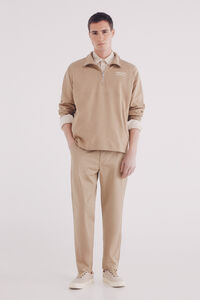 Springfield Pantalón chino comfort slim fit