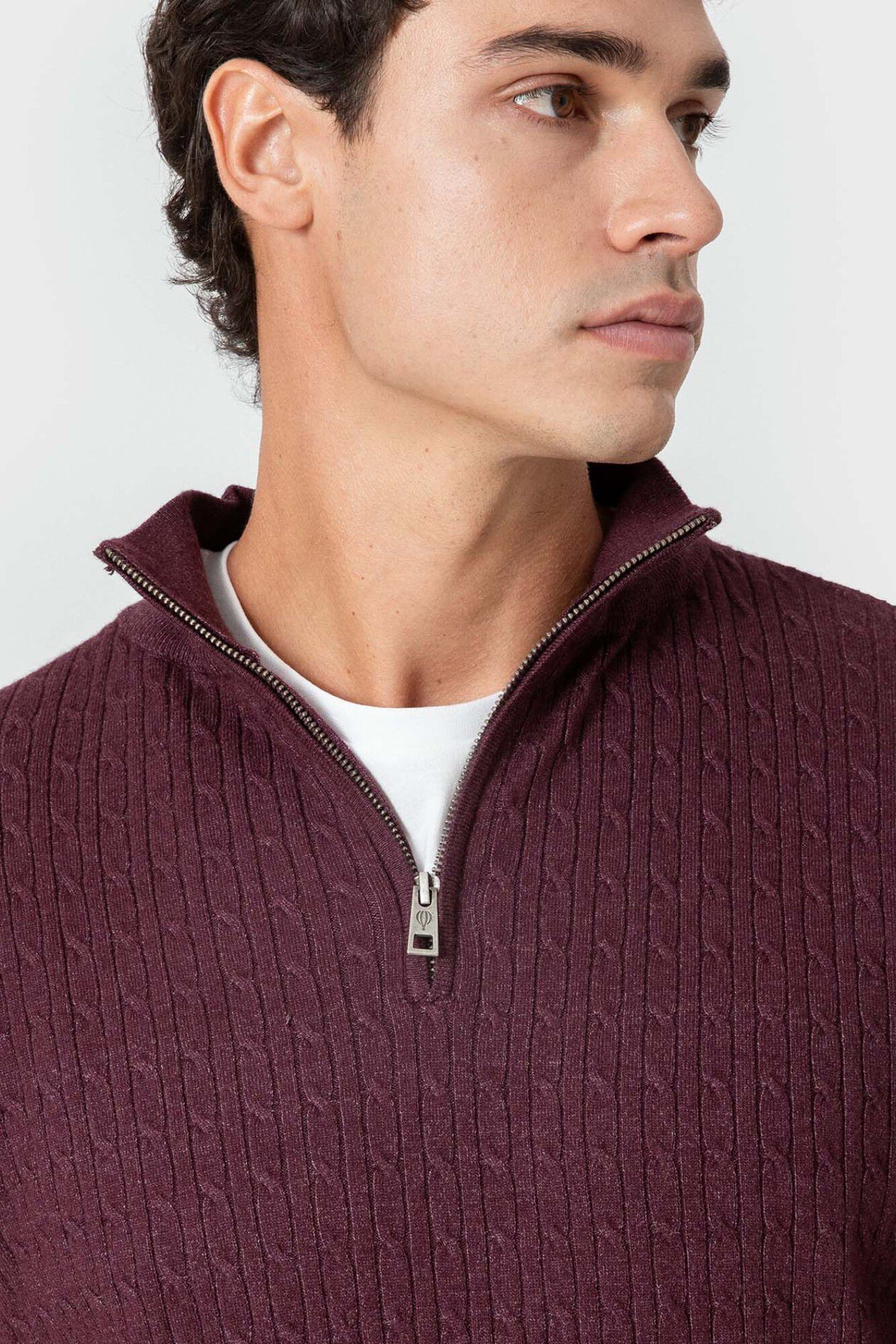 Celopman Camisola de n&oacute;s com fecho-&eacute;clair