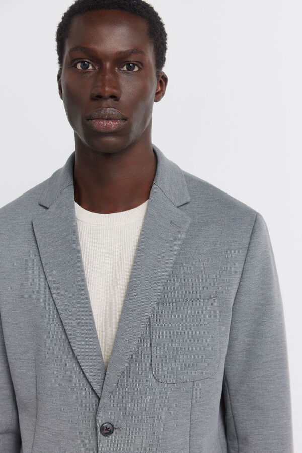 Springfield Blazer olho de perdiz cinzento