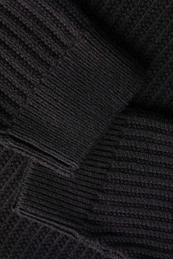 Jack & Jones Camisola relaxed gola redonda preto