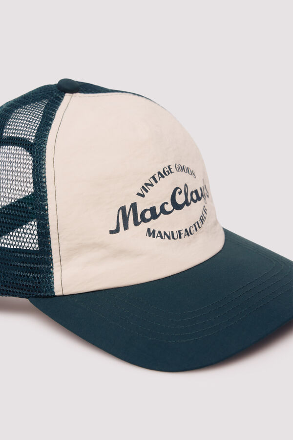 Springfield Boné Trucker com patch frontal verde