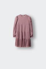 Springfield Kids Vestido lurex menina rosa