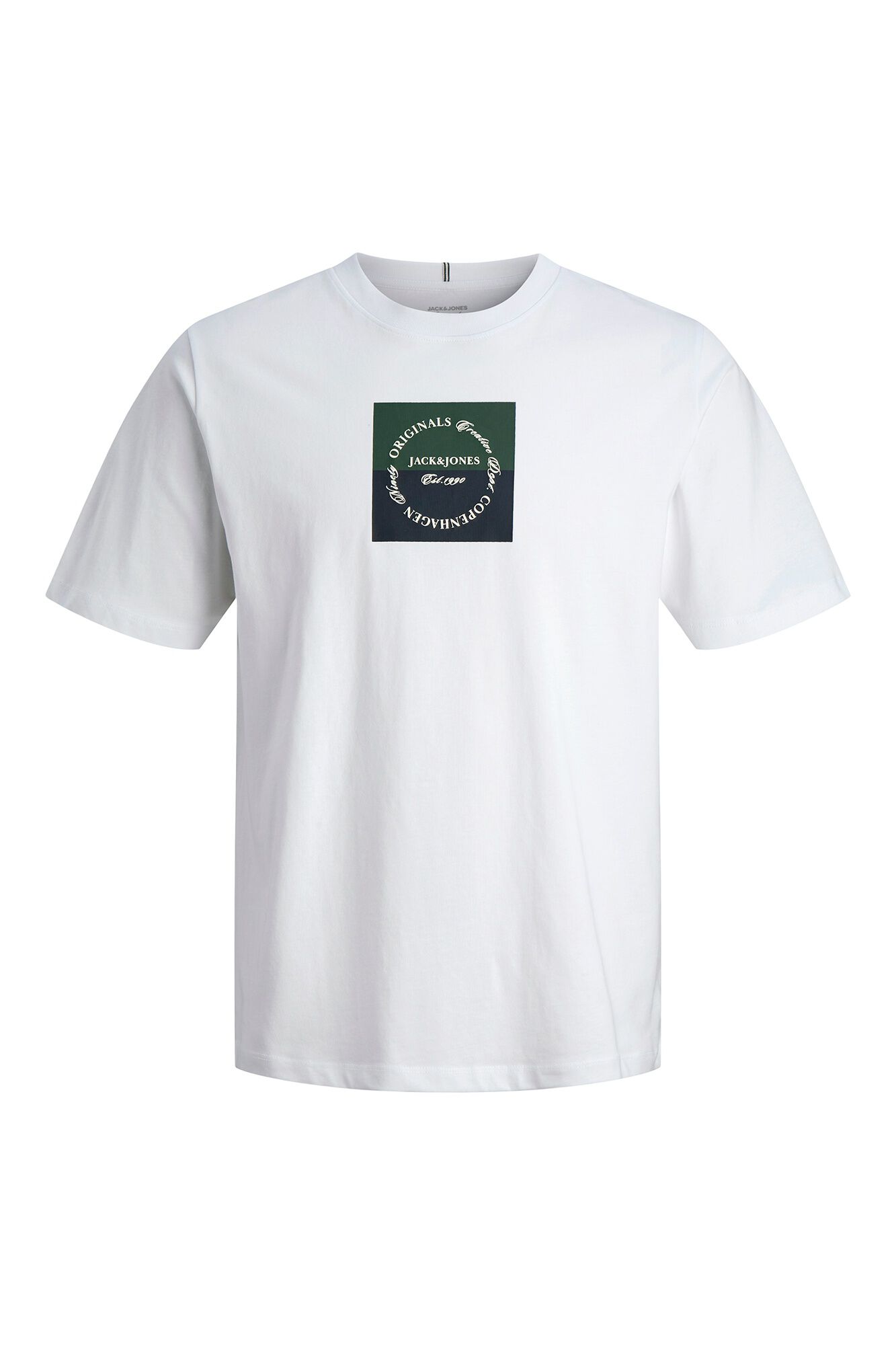Jack & Jones PLUS T-shirt b&aacute;sica manga curta
