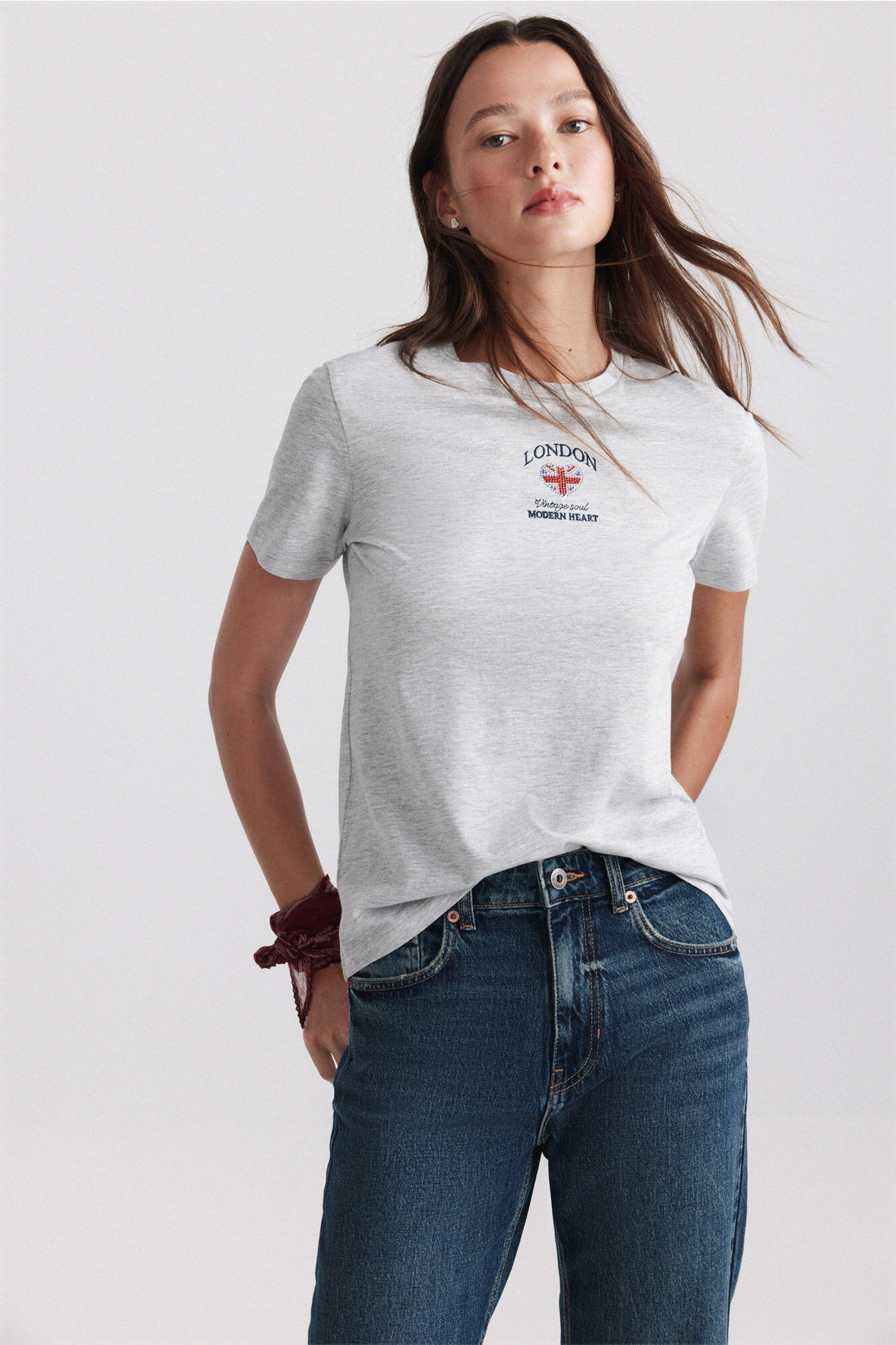 Springfield T-shirt de manga curta Inglaterra