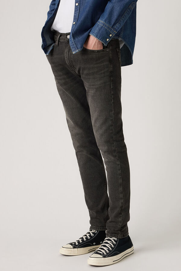 Levi's Cal&ccedil;as jeans 512&trade; Slim Taper cinzento
