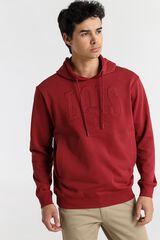 Lois Sweatshirt com capuz vermelho