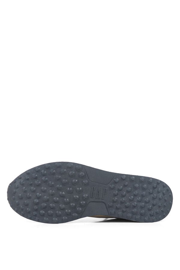 GAP Sapatilhas em tecido e efeito croute branco