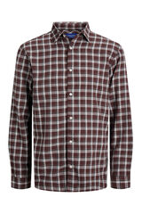 Jack & Jones Camisa franela cuadros rojo