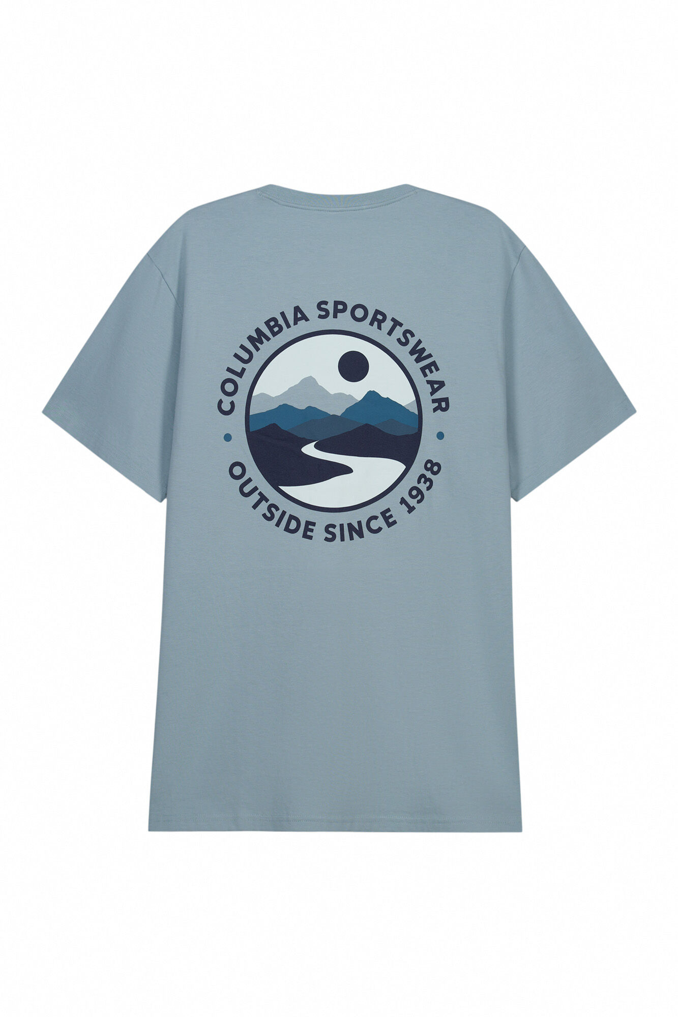Columbia T-shirt com estampado de natureza nas costas